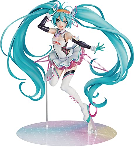 Good Smile Hatsune Miku GT Project: Racing Miku (2021 Ver.) 1:7 Scale PVC Figure, Multicolor