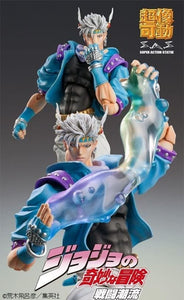 Medicos JoJo’s Bizarre Adventure Part 2: Caesar Anthonio Zeppeli (Second Ver.) Chozokado Super Action Statue Figure, Multicolor