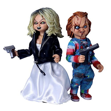 NECA - Bride of Chucky Tiffany & Chucky 8 Clothed Action Figure 2Pk